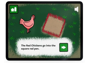 The activity tutorial page for Silly Farm